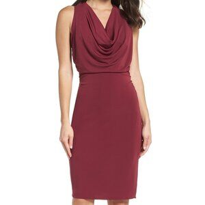 Maria Bianca Nero Purple Sleeveless Cocktail Dress Size 4